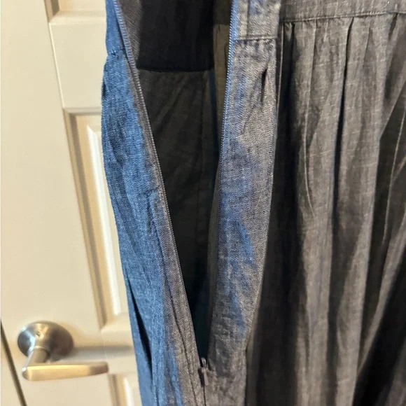 WAYWARD FANCIES ESHAKTI Blue & Cream Embroidered Maxi Dress Size 3X - Picture 12 of 14